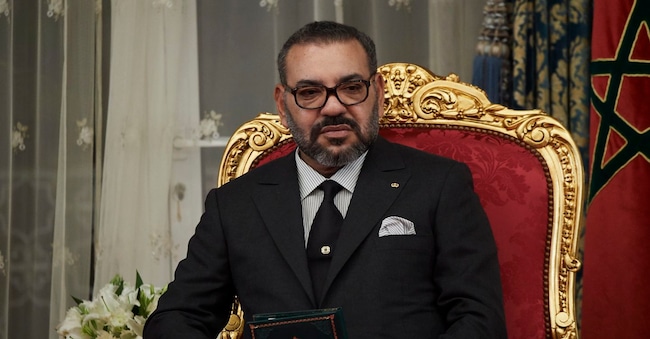 Il re Mohammed VI del Marocco  Foto di Carlos R. Alvarez/WireImage