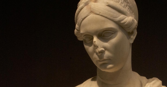 Statua di Iulia Procula (dalla tomba 106 della Necropoli di Porto all’Isola Sacra). Credit: Archivio Fotografico PAOA