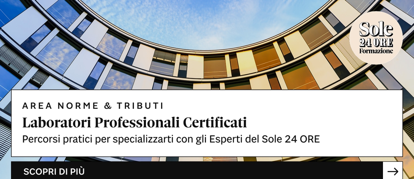 Scopri l’offerta del Sole 24 Ore per professionisti e aziende su 24oreprofessionale.com
