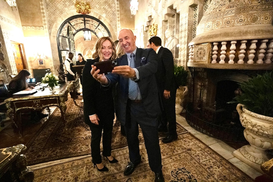 ANSA/ CHIGI PALACE PRESS OFFICE/ FILIPPO ATTILI (ANSA)