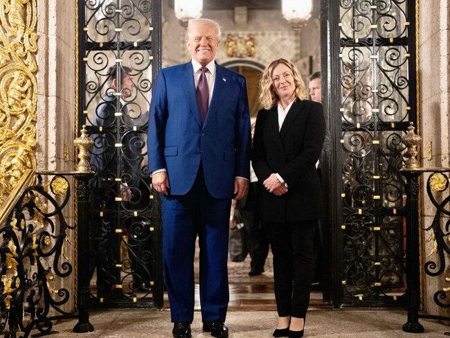 Trump vede Meloni a Mar-a-Lago
