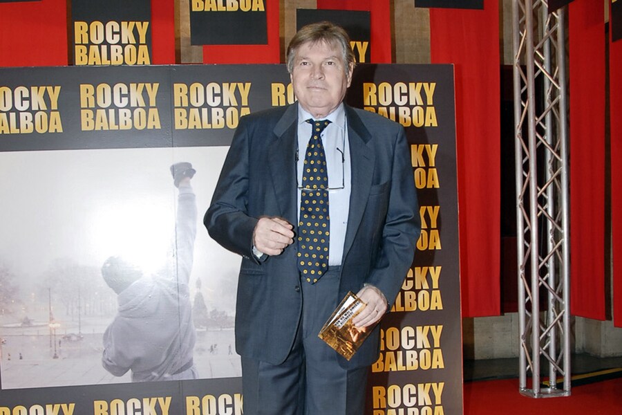 Claudio Leone/La Presse 09-01-2007 Roma, Italia Spettacolo Anteprima del film;Rocky Balboa\". Nella foto: Rino Tommasi (LAPRESSE)