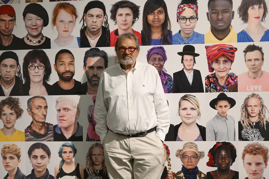 Il fotografo Oliviero Toscani alla presentazione della sua mostra a Milano “Oliviero Toscani. Professione fotografo”, Milano, 23 giugno 2022. ANSA/DANIEL DAL ZENNARO (ANSA)