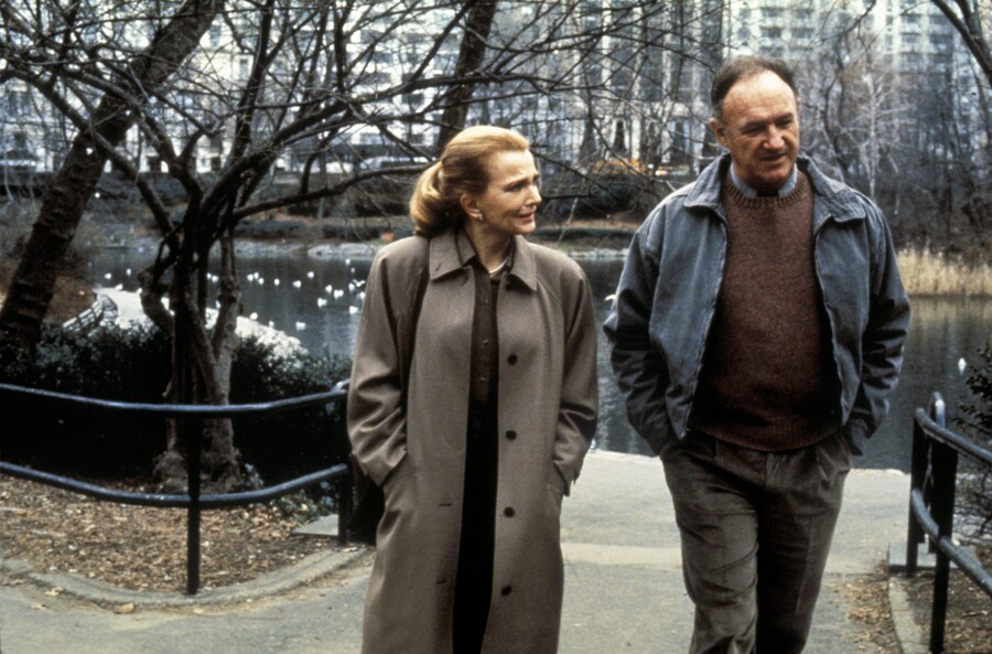 Another Woman, 1988. Gena Rowlands e Gene Hackman Regia: Woody Allen. (Photo12 via AFP)