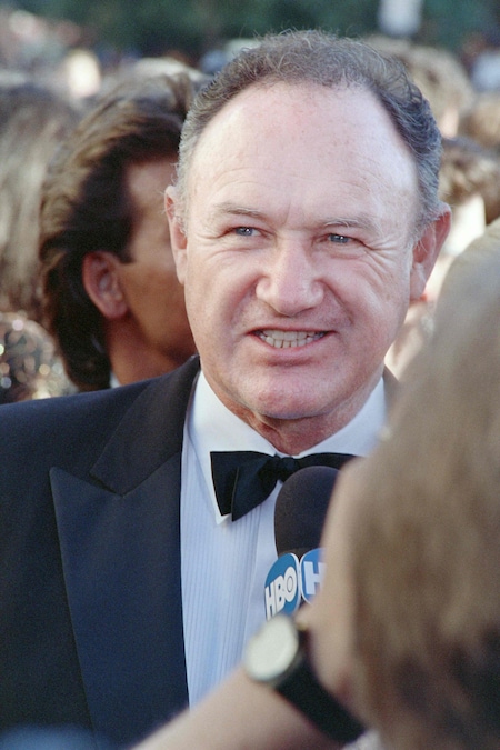 L’attore statunitense Gene Hackman arriva allo Shrine Auditorium il 29 marzo 1989 per partecipare alla 61ª edizione degli Academy Awards a Hollywood. (AFP)