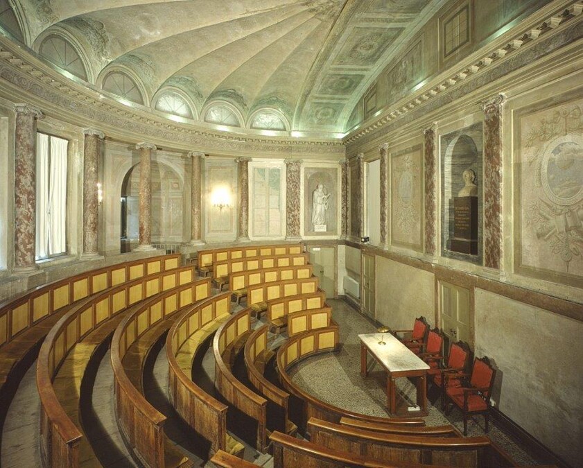 Università - Aula Volta. Credits: Comune di Pavia -Archivio Ufficio Turismo