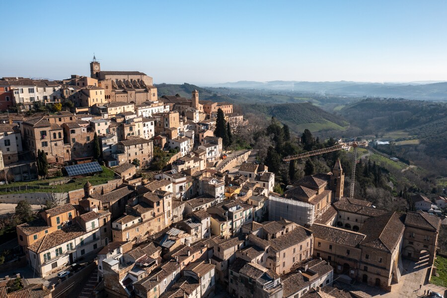 Loreto Aprutino (PE), percorso nel borgo. (Straccini, FAI)