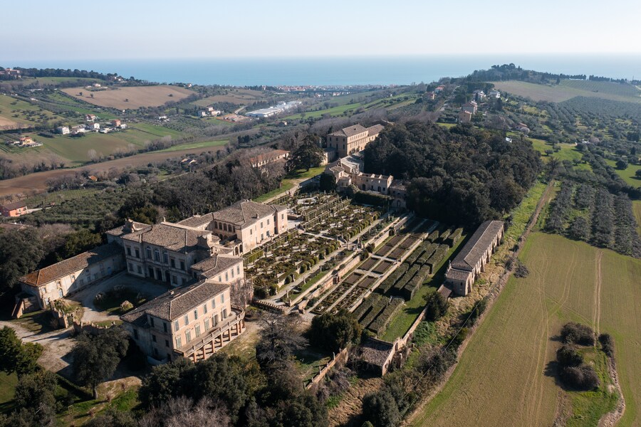 Potenza Picena (MC), Giardini di Villa Buonaccorsi. (Straccini_Contemporanea Studio, FAI)