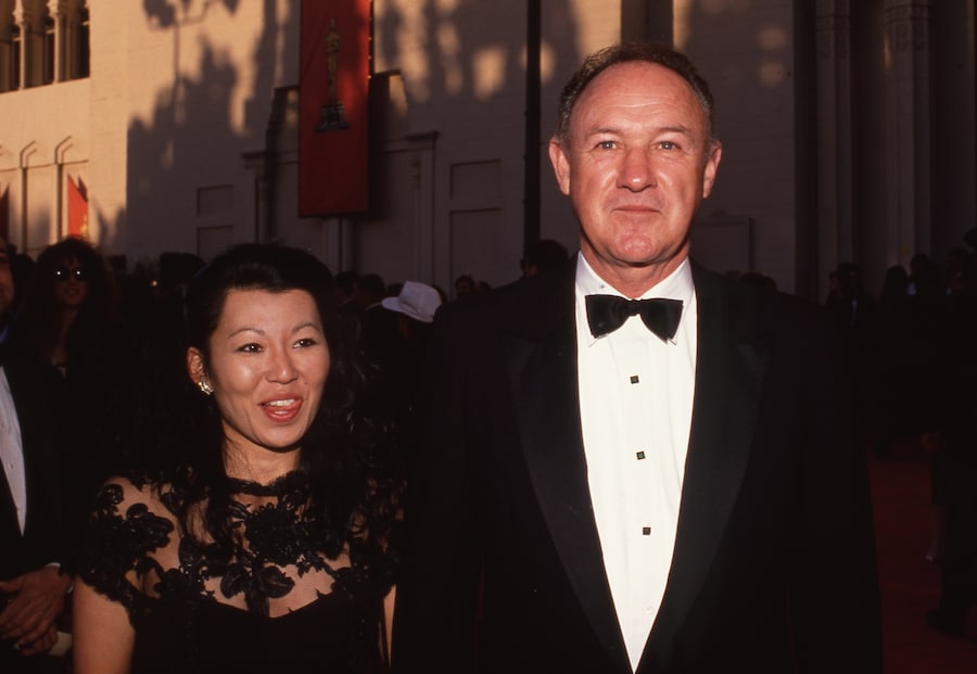 Gene Hackman e la moglie Betsy Arakawa. 1989 (MediaPunch/INSTARimages via Reut)