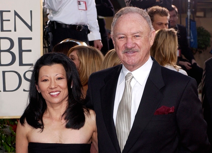 Gene Hackman e la moglie Betsy Arakawa. 2003 (AP)
