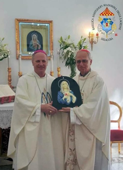Il cardinale Robert Francis Prevost a Siracusa, lo scorso settembre, in occasione dell’anniversario della Madonna delle Lacrime. BASILICA SANTUARIO MADONNA DELLE LACRIME SIRACUSA +++ ANSA (Papa Leone XIV) (ANSA)