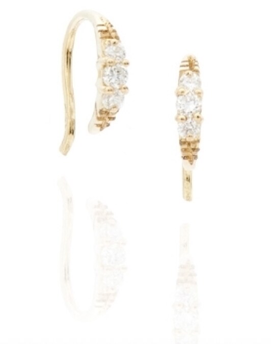 Atelier VM. Tappabuchi royal, in oro e diamanti (venduto singolarmente)