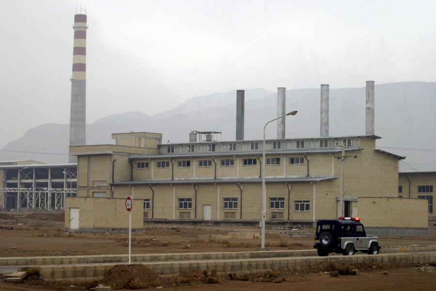 Un impianto di conversione dell’uranio (UCF) a Isfahan. (AFP)