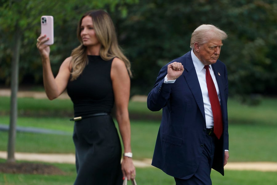 Il mondo di Trump, la giornata del presidente Usa per immagini - Il ...