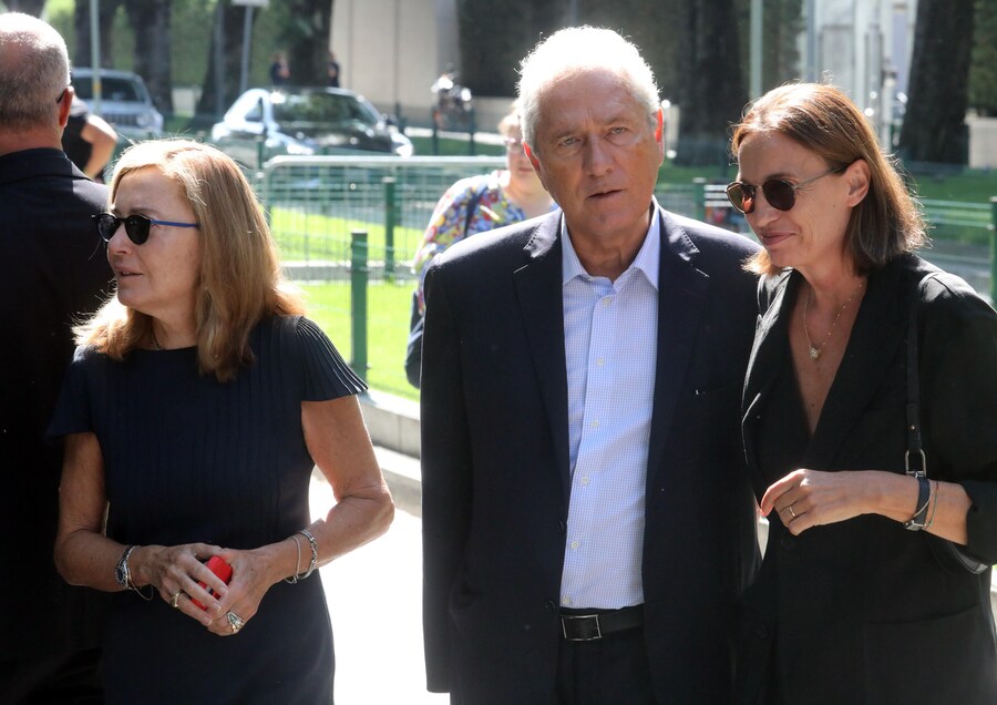 Francesco Rutelli con la moglie Barbara Palombelli (ANSA)