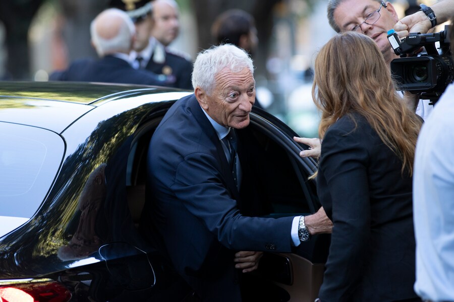 Luciano Buonfiglio Presidente del Comitato Nazionale Olimpico Italiano (Photo by Marco Ottico/Lapresse) (LAPRESSE)