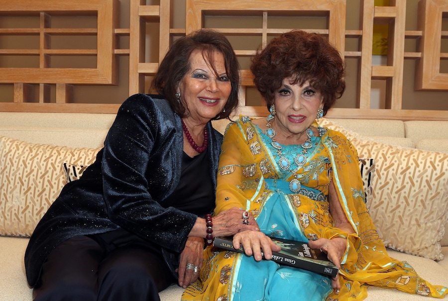 foto IPP/Capital Pictures Beverly Hills 30-01-2019 Filming Italy afetr party nella foto Claudia Cardinale, Gina Lollobrigida WARNING AVAILABLE ONLY FOR ITALIAN MARKET è morta l' attrice Claudia Cardinale (16878)