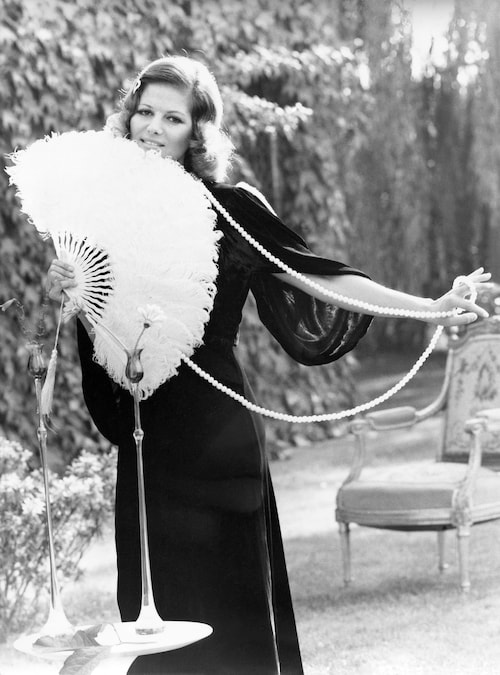 © LaPresse archivio storico Italia anni '70 storico Claudia Cardinale nella foto: un posato dell'attrice Claudia Cardinale (lapresse)
