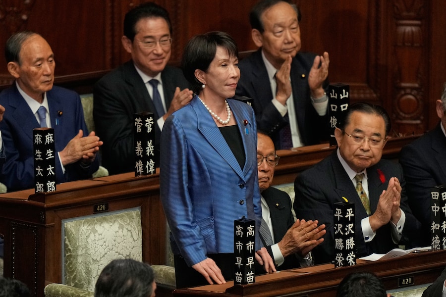 Takaichi Sanae (nata nel 1961) neoeletta premier del Giappone (APN)