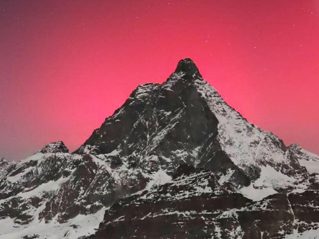 L’aurora boreale nei cieli italiani