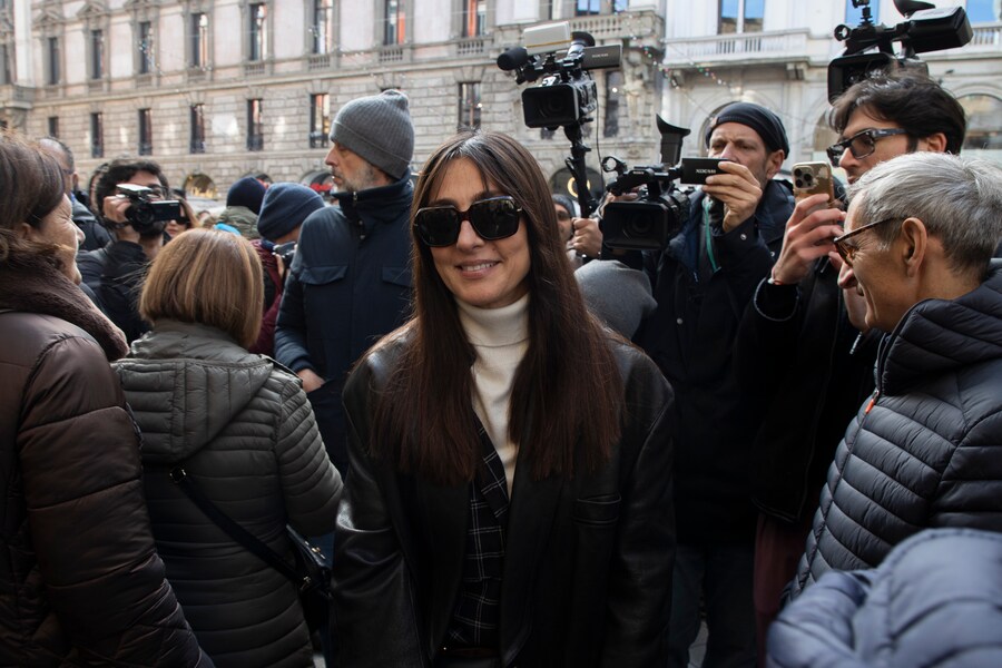 Ambra Angiolini. (LAPRESSE)