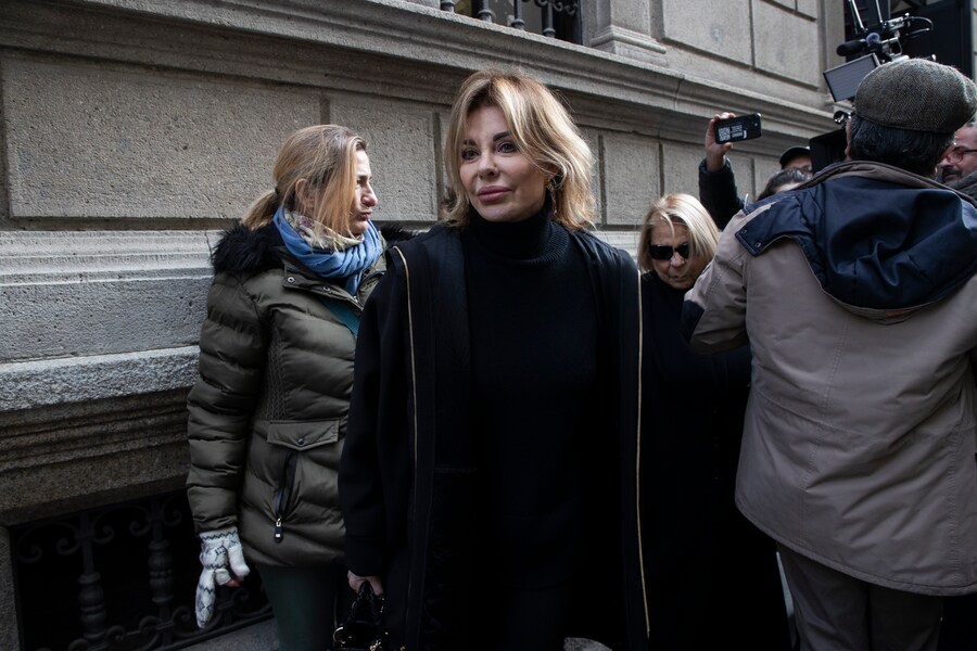 Nella foto Alba Parietti. (LAPRESSE)