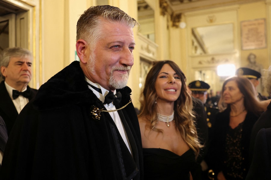 Il ministro della Cultura Alessandro Giuli REUTERS/Claudia Greco (REUTERS)