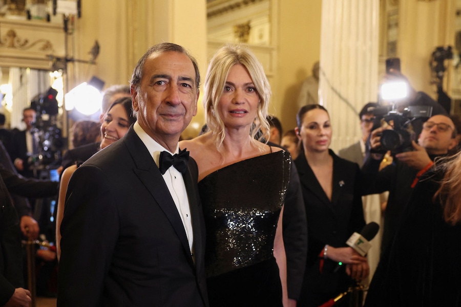 Il Sindaco di Milano Giuseppe Sala e Chiara Bazoli REUTERS/Claudia Greco (REUTERS)