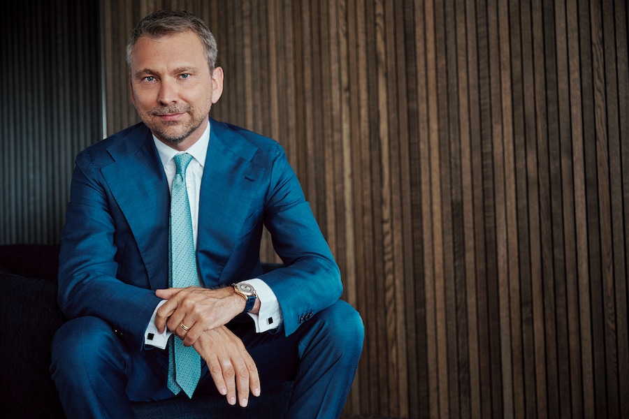 Simone Gibertoni, Ceo Clinique La Prairie a Montreux