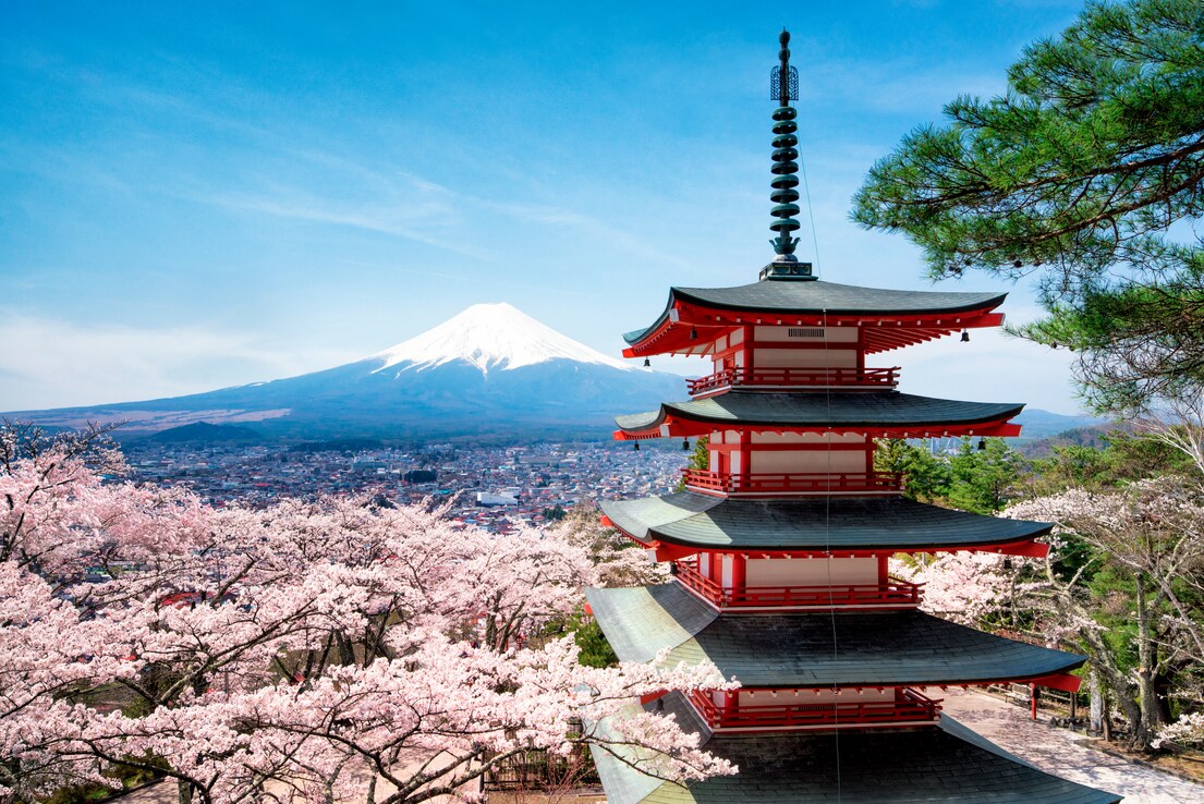 Giappone, Tokyo - Pagoda Chureito (eyetronic - stock.adobe.com)
