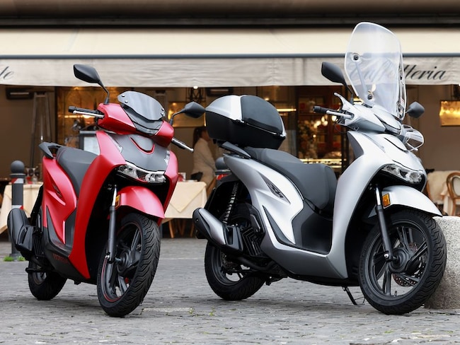 Honda SH125 e 150 2026, le foto su strada