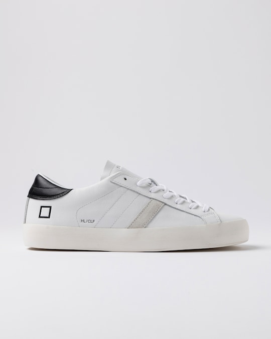 D.A.T.E. Sneakers bassa in pelle, soletta in spugna di cotone