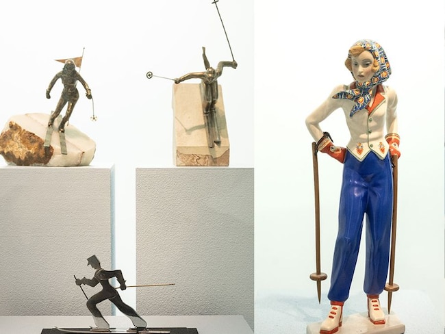 Gli sciatori della collezione di Cesare Rimini in mostra al Mudec