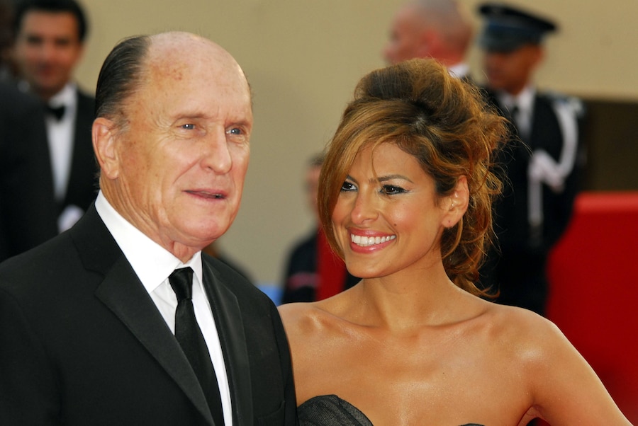 Festival del cinema di Cannes nella foto Robert Duvall e Eva Mendes - Cannes 25.05.2007 (Foto IPP/imagostock)