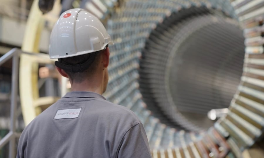 Ansaldo Energia - produzione compensatori sincroni