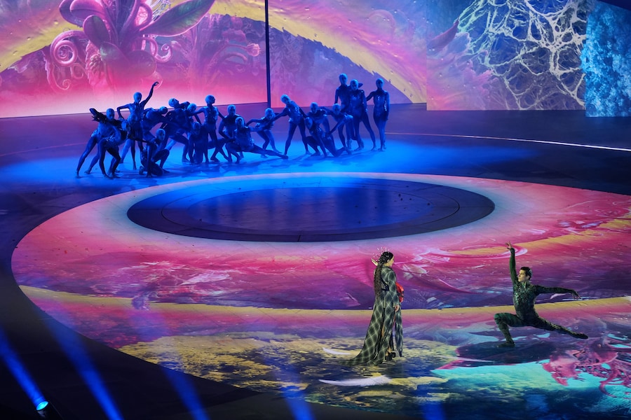 Joan Thiele - Cerimonia di chiusura dei Giochi Olimpici Invernali 2026 a Verona, Italia, domenica 22 febbraio 2026 (Claudio Furlan/LaPresse)