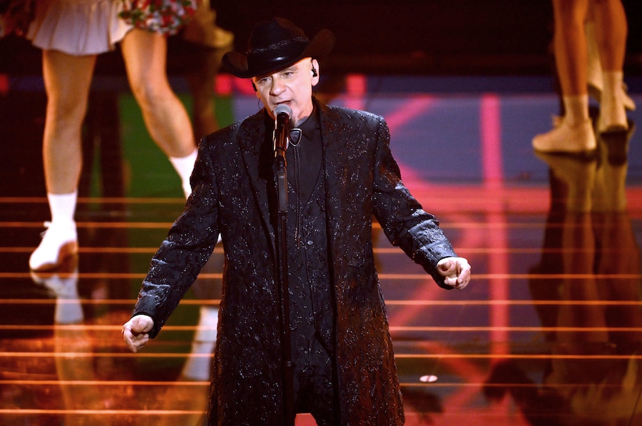 Il cantante italiano J-Ax (ANSA/Ettore Ferrari)
