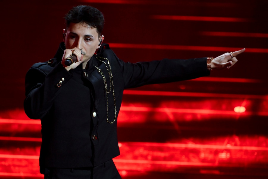 Il cantante italiano Nayt (ANSA/Ettore Ferrari)