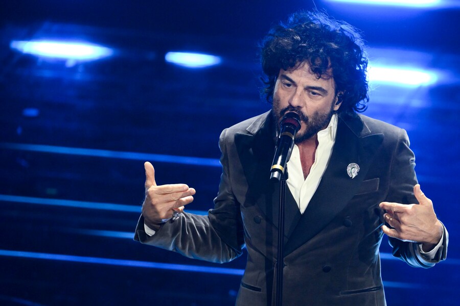 Il cantante italiano Francesco Renga (ANSA/Ettore Ferrari)