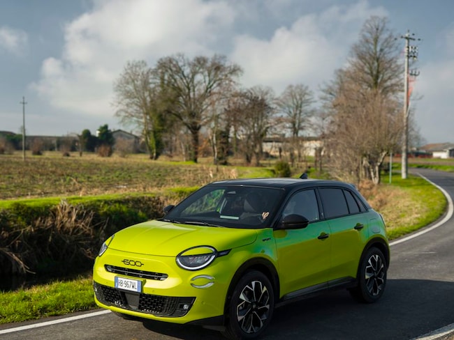  Fiat 600 Hybrid 145 Sport, le foto della prova