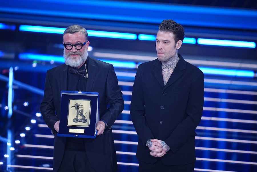 Fedez & Marco Masini Premio Migliori Testi. (LAPRESSE)