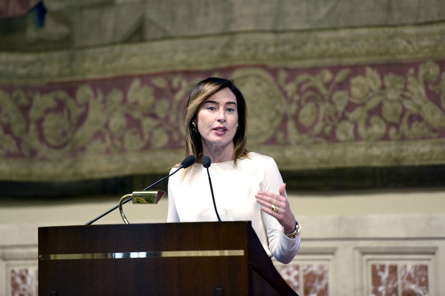 L’on. Maria Elena Boschi (Paolo Poce)