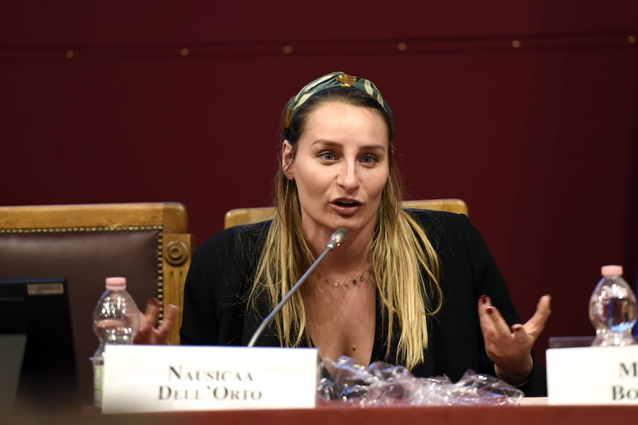 Nausicaa Dell’Orto, giocatrice della nazionale italiana di Flag Football (Paolo Poce)