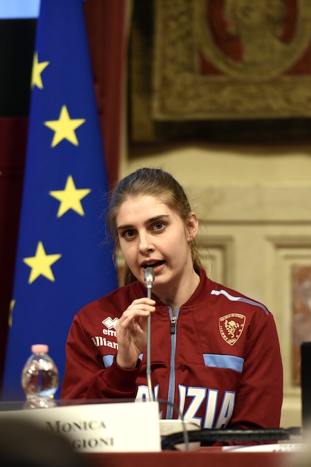 Monica Boggioni, campionessa paralimpica di nuoto (Paolo Poce)