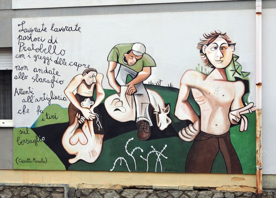 Orgosolo (NU), murales (Kikino Orgosolo)