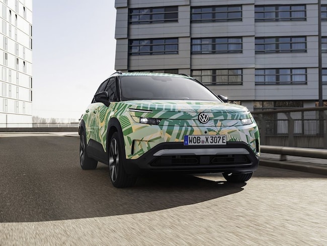 Volkswagen Id.Cross, le foto della prima prova su strada del suv elettrico compatto