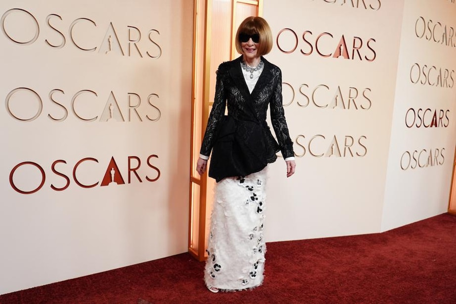 Anna Wintour in Dior