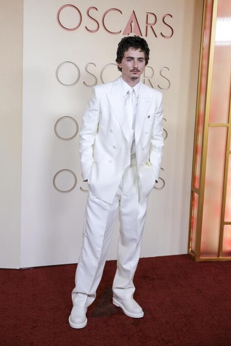 Timothee Chalamet in Givenchy.