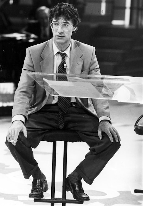 Anni ’90 archivio storico. Umberto Bossi. (LaPresse)