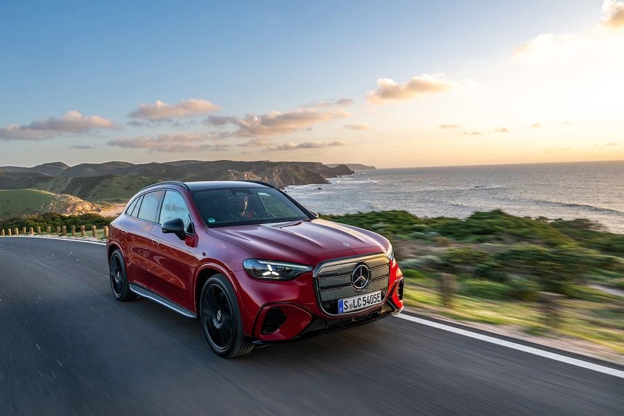 Prova su strada della Mercedes-Benz GLC elettrica